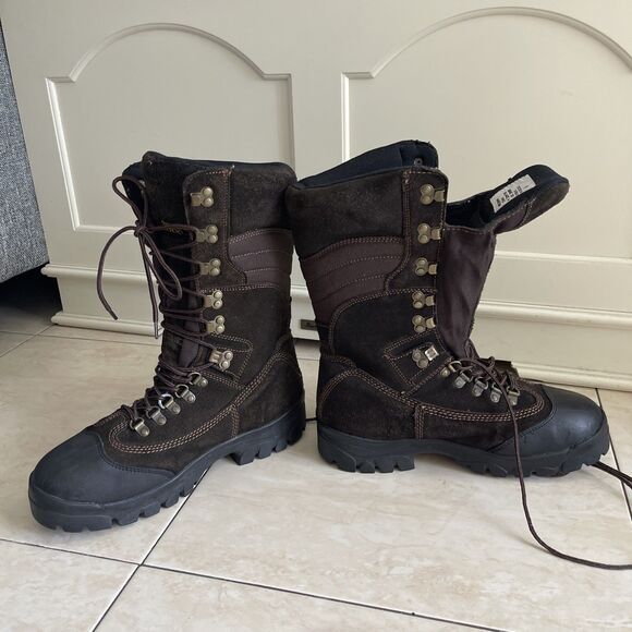 Guide Gear Mens Thinsulate Hunting Boots Leather Vibram Size 8M main image 6